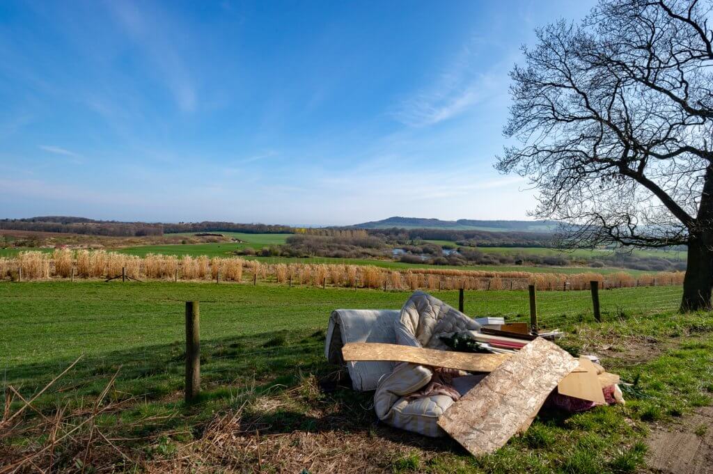 Fly tipping responsibilities on private land
